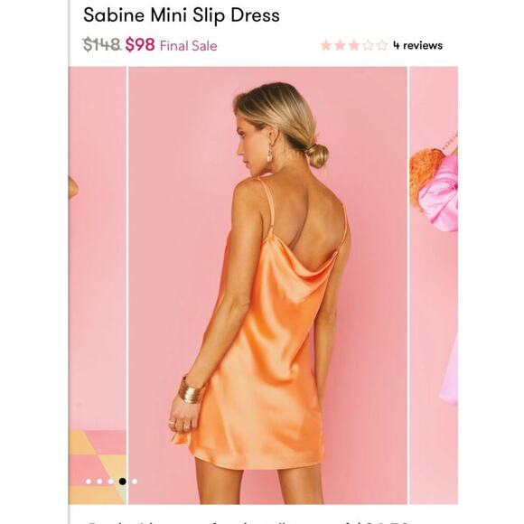 Show Me Your Mumu Sabine Mini Slip Dress / Size-Small - Picture 10 of 12